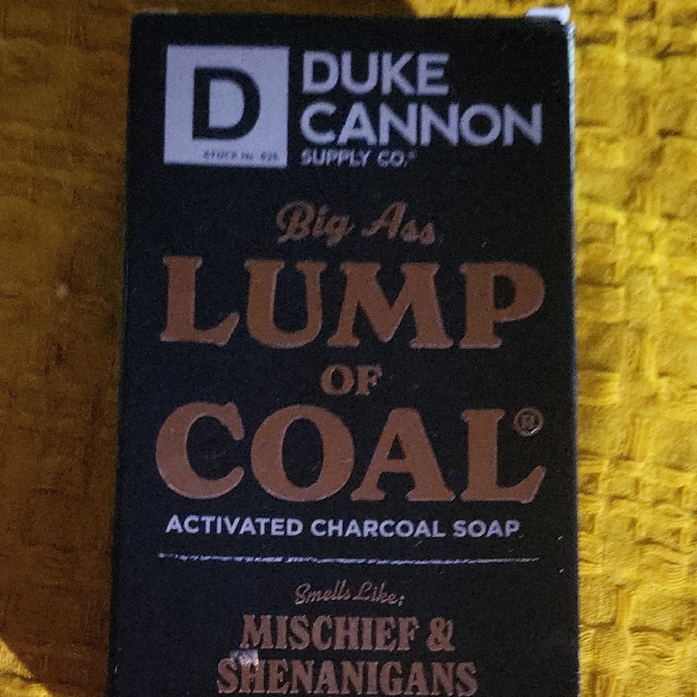 Duke Cannon Lump of Coal Activated Charcoal Soap